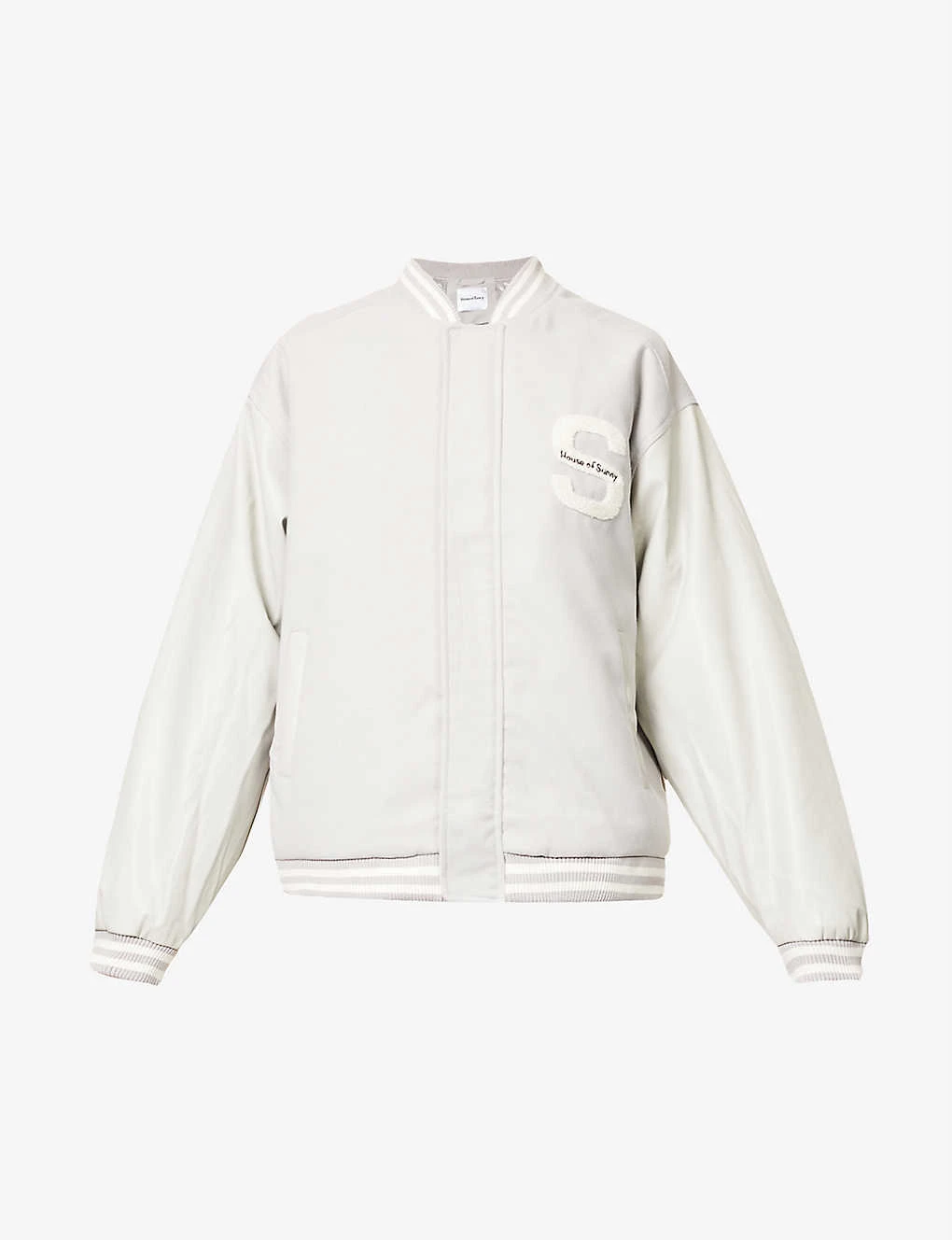 Track And Field Logo-embroidered Woven Jacket