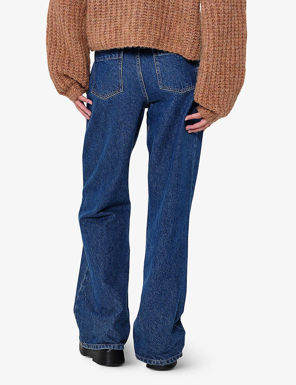 Gigi High-rise Straight-leg Organic-cotton Jeans - Image 4