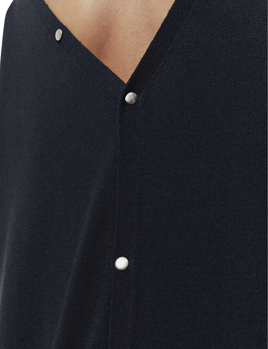 Ikks Reversible V-neck Knitted Cardigan - Image 2