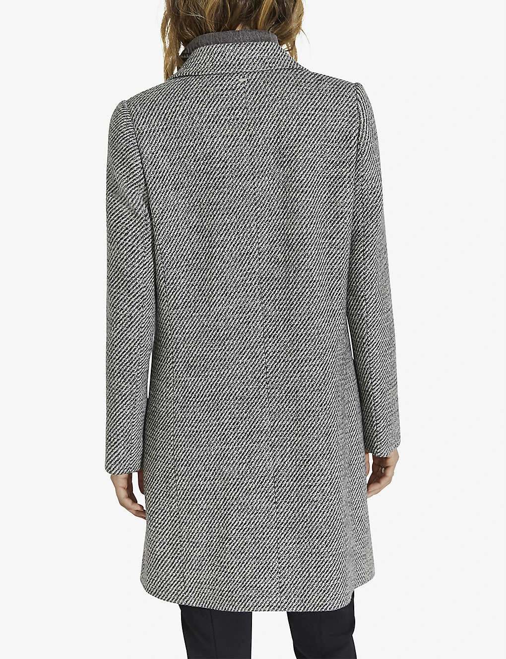 Ikks Detachable Denim Jacket Woven Coat - Image 4