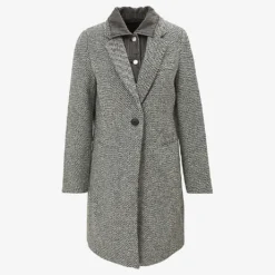 Ikks Detachable Denim Jacket Woven Coat