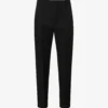 Bottega Veneta Pressed-crease Wide-leg High-rise Woven Trousers