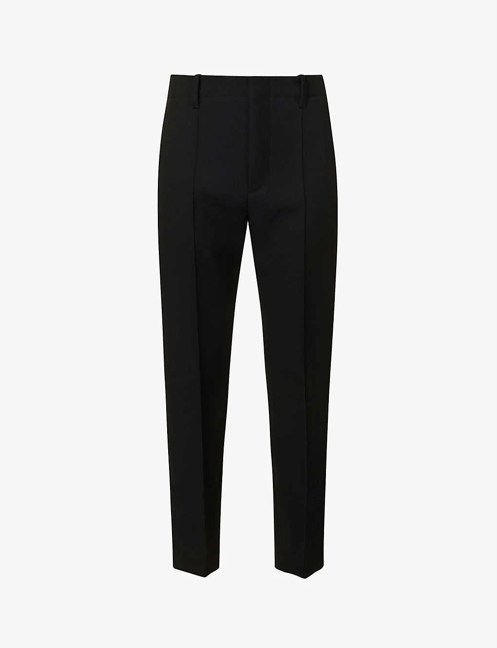 Bottega Veneta Pressed-crease Wide-leg High-rise Woven Trousers