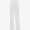 Reiss Tatum Wide-leg Crepe Trousers