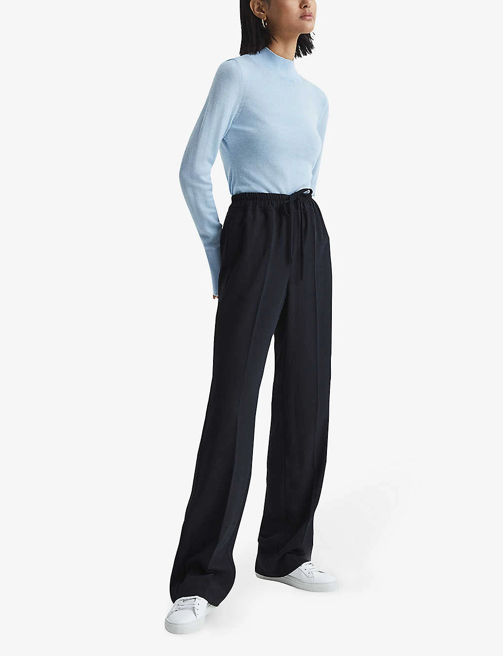 Reiss Hailey Wide-leg High-rise Woven Trousers - Image 2