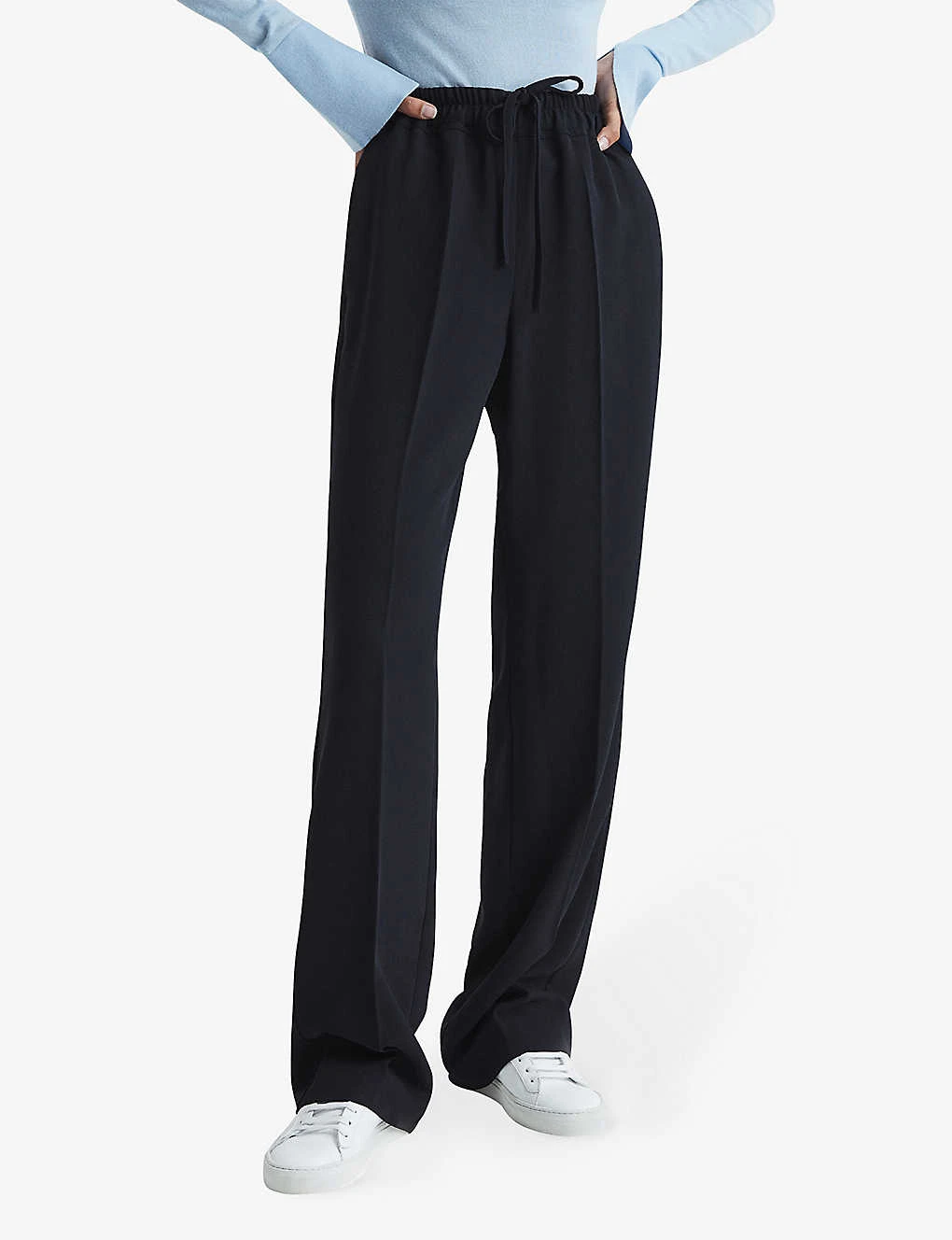 Reiss Hailey Wide-leg High-rise Woven Trousers - Image 3
