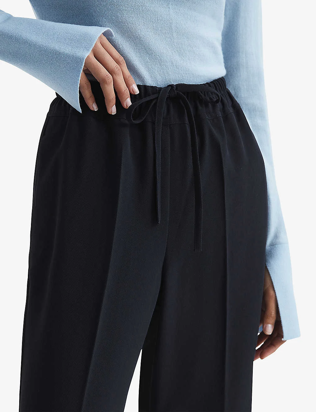 Reiss Hailey Wide-leg High-rise Woven Trousers - Image 5