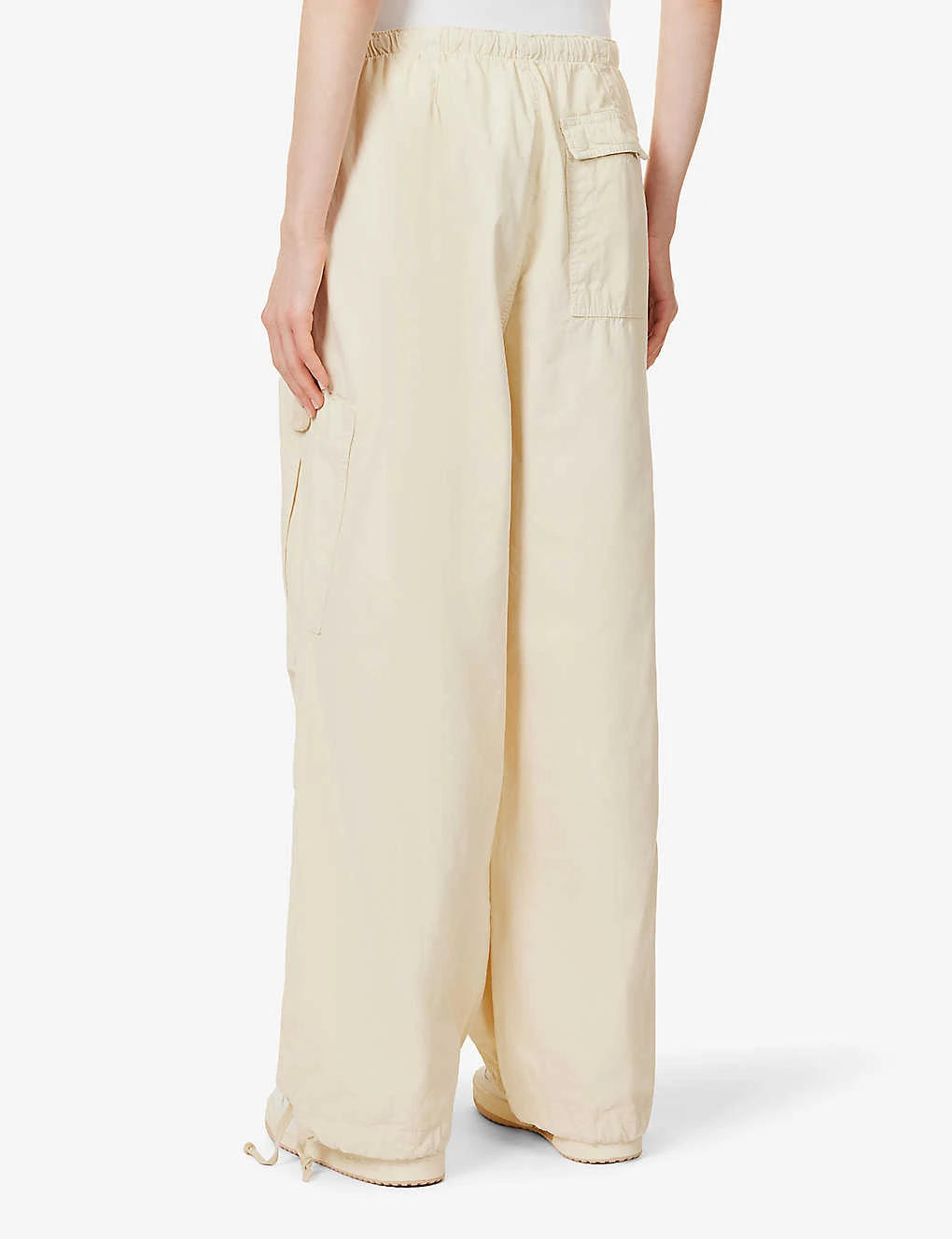Jaded London Parachute Wide-leg High-rise Cotton Trousers - Image 4