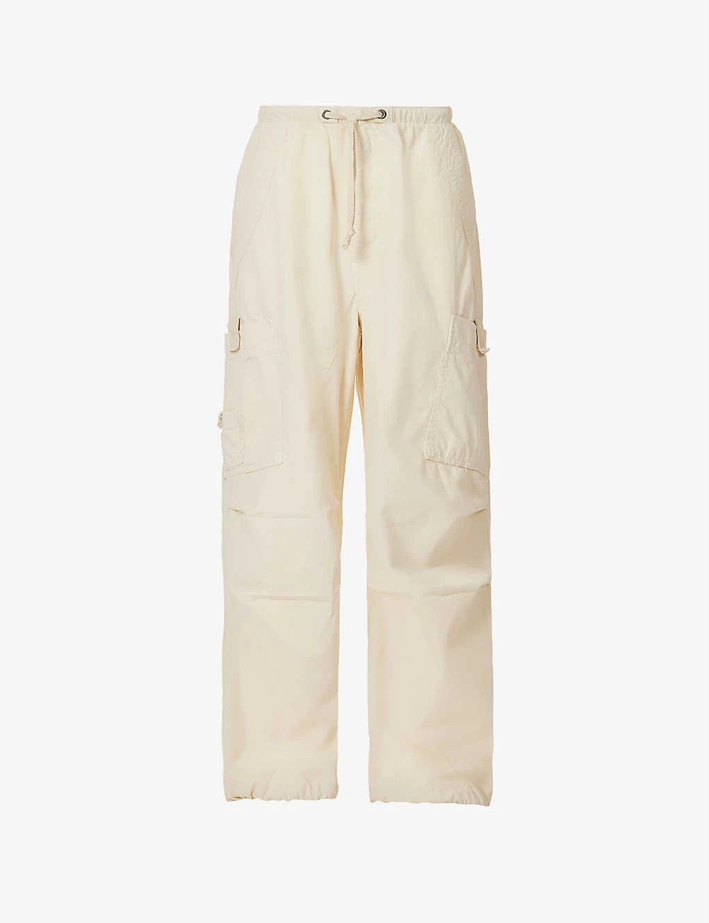 Jaded London Parachute Wide-leg High-rise Cotton Trousers