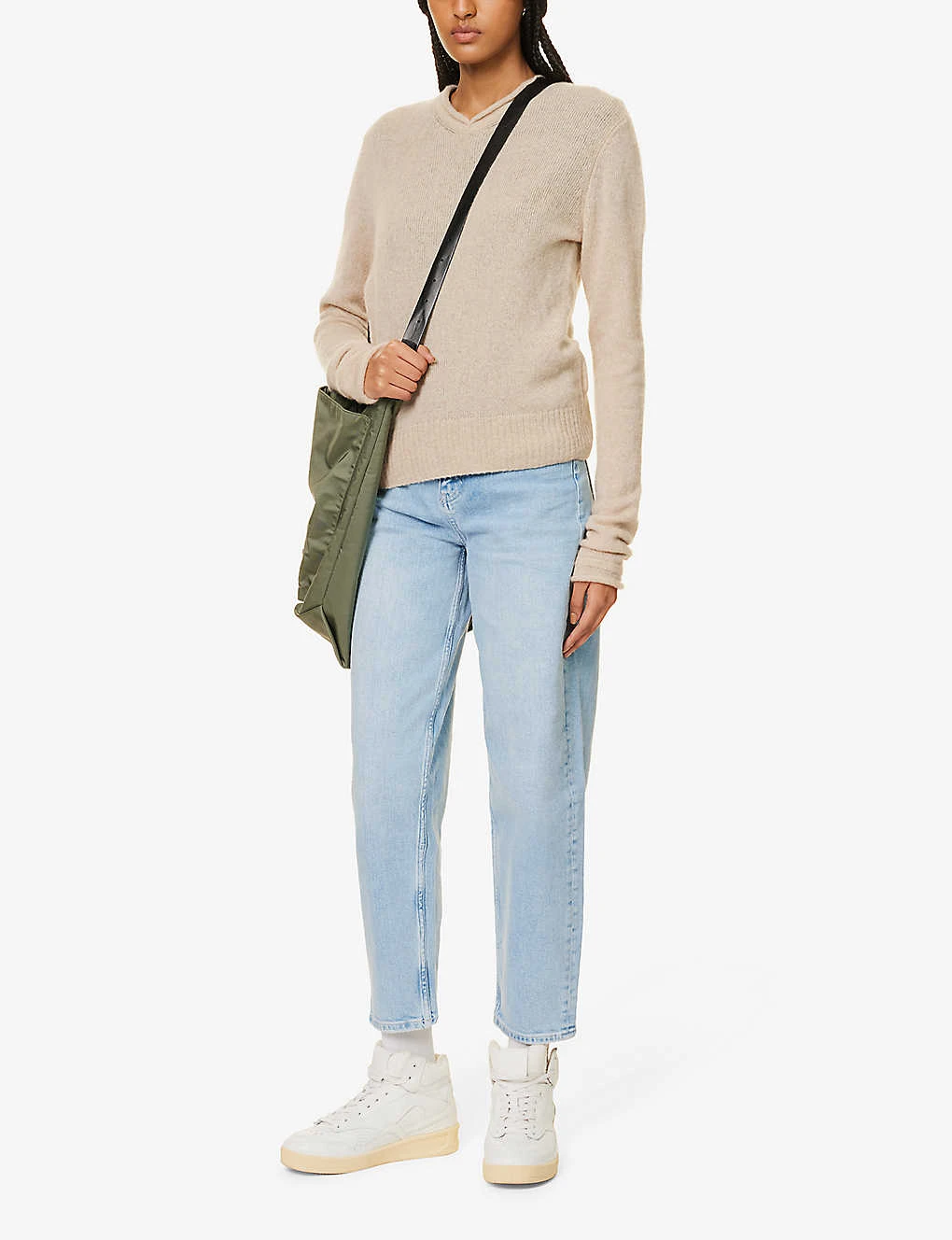 Balloon Tapered-leg Mid-rise Stretch-denim Jeans - Image 2