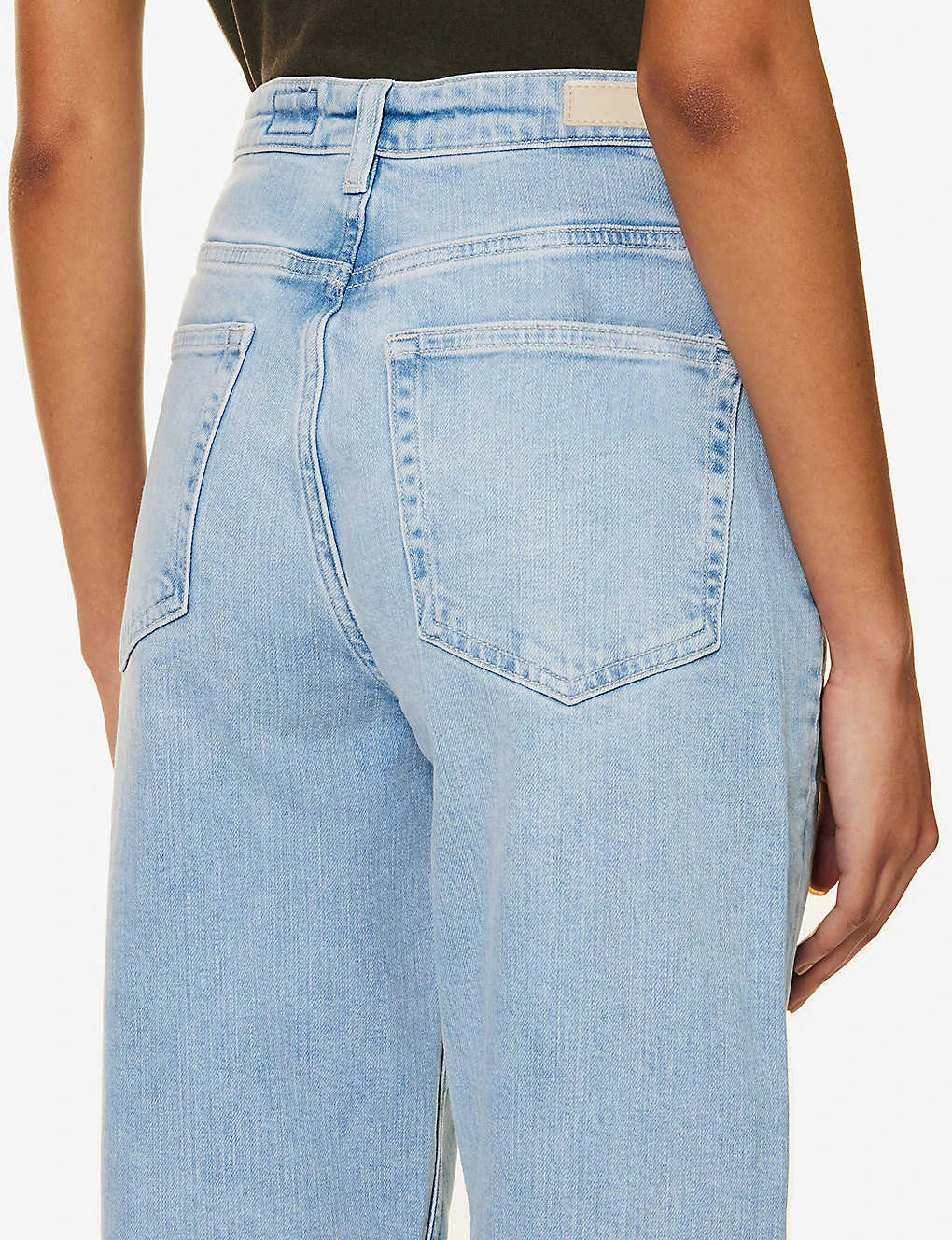 Balloon Tapered-leg Mid-rise Stretch-denim Jeans - Image 7