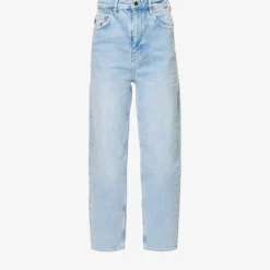 Balloon Tapered-leg Mid-rise Stretch-denim Jeans