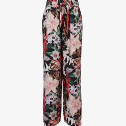 AllSaints Tyler Leondra Floral-print Wide-leg Woven Trousers