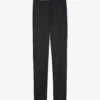 Zadig & Voltaire Prune Tapered Mid-rise Woven Trousers