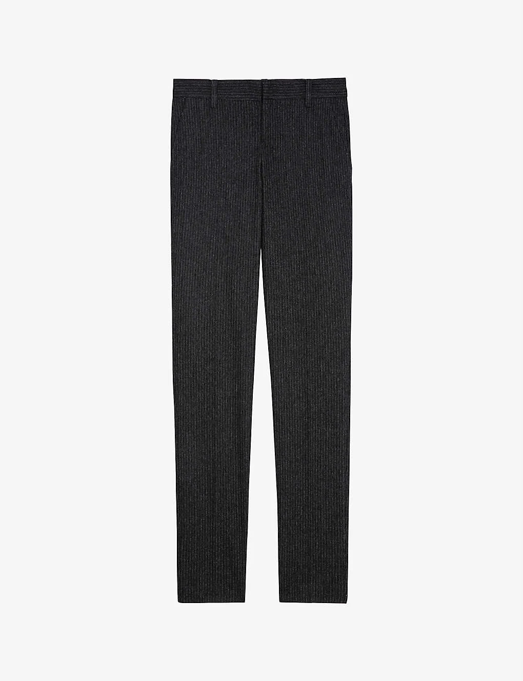 Zadig & Voltaire Prune Tapered Mid-rise Woven Trousers
