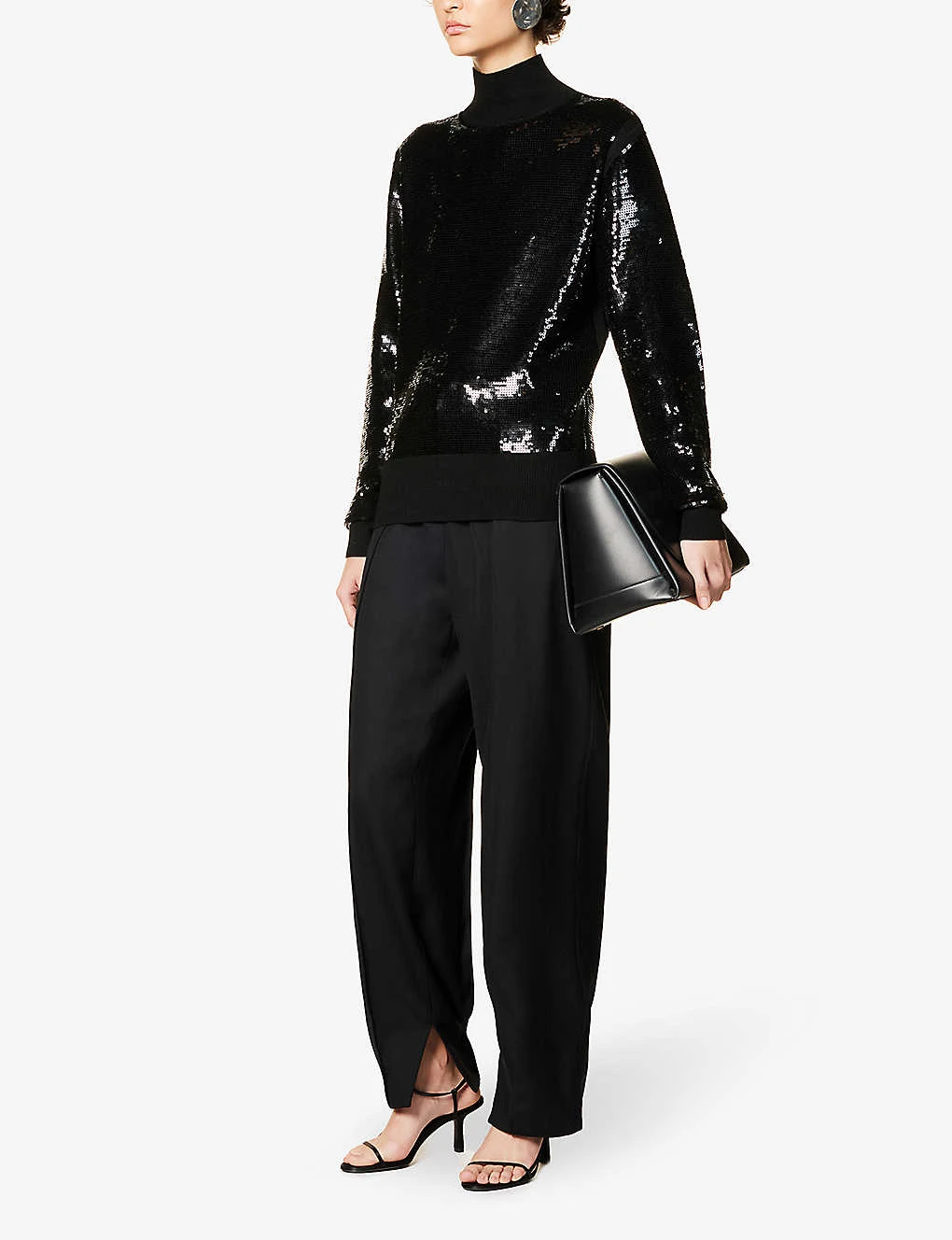 Joseph Sequin-embellished Wool-blend Knitted Jumper - Image 2