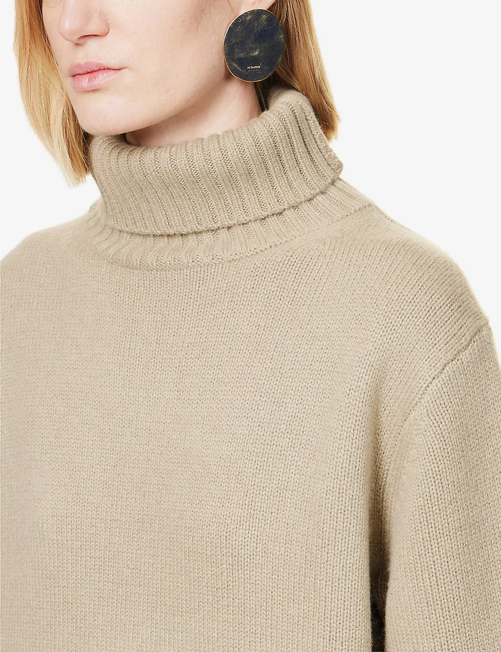 Joseph Roll-neck Dropped-shoulders Cashmere Jumper - Image 5