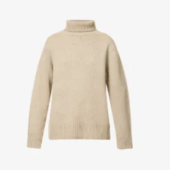 Joseph Roll-neck Dropped-shoulders Cashmere Jumper