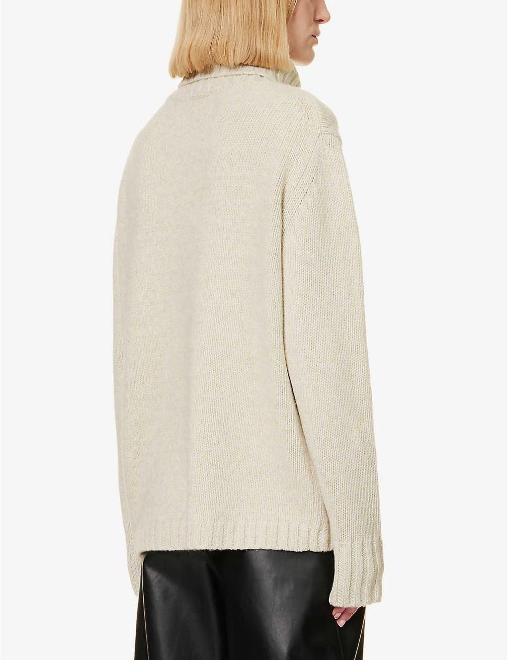 Joseph Roll-neck Relaxed-fit Wool And Cashmere-blend Knitted Jumper - Image 4