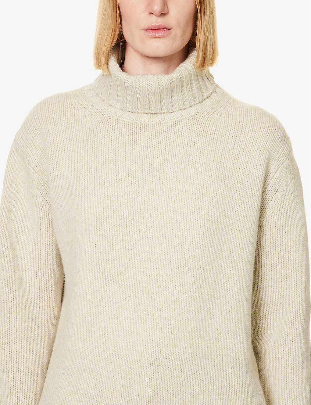 Joseph Roll-neck Relaxed-fit Wool And Cashmere-blend Knitted Jumper - Image 5