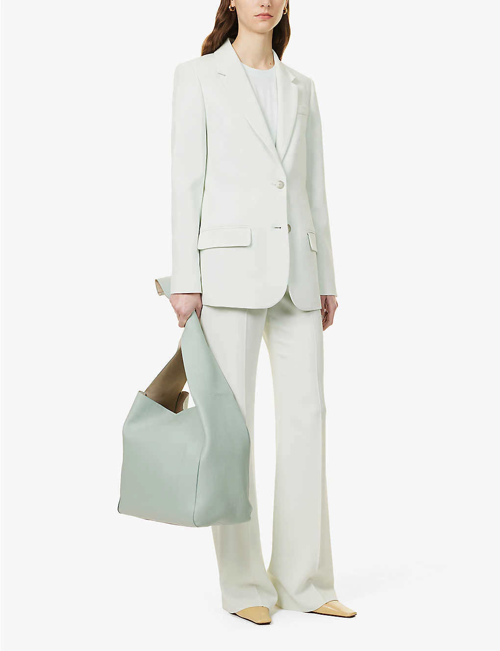 Joseph Comfort Cady Morissey Straight-leg Mid-rise Woven Trousers - Image 2