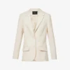 Joseph Jackie Single-breasted Stretch-wool Blazer