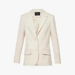Joseph Jackie Single-breasted Stretch-wool Blazer