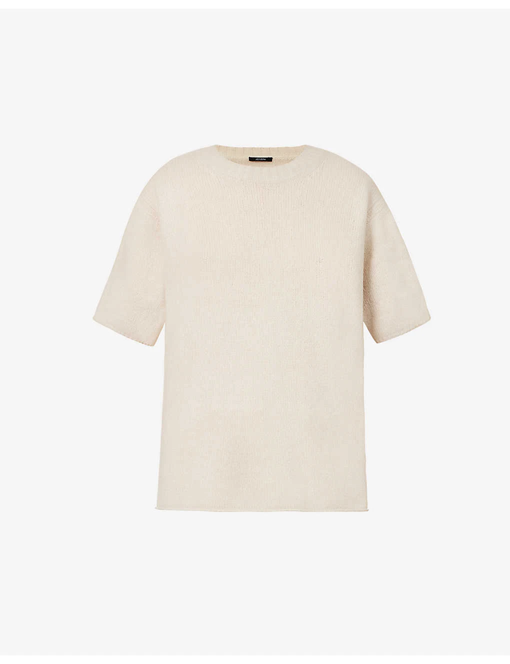 Joseph Short-sleeved Brushed Cashmere Jumper