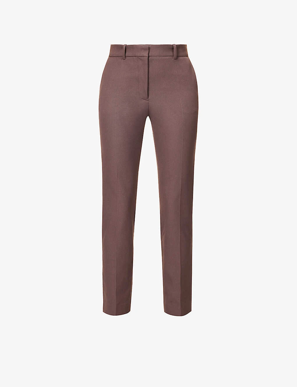 Joseph Coleman Straight-leg Mid-rise Cotton-blend Trousers