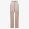 Reiss Mylie Belted Tapered-leg Woven Trousers