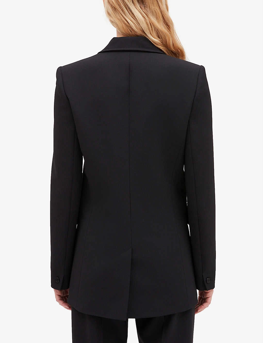CLAUDIE PIERLOT Victory Single-breasted Polyester-blend Blazer - Image 4