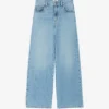 CLAUDIE PIERLOT Platan Mid-rise Wide-leg Denim Jeans