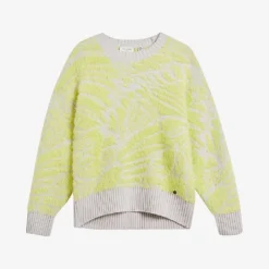 Ted Baker Marrlo Jacquard-weave Knitted Jumper