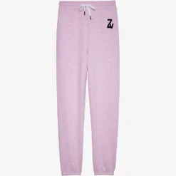 Zadig & Voltaire Logo-print Cotton-jersey Jogging Bottoms