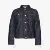 Loewe Trapeze Anagram-patch Denim Jacket