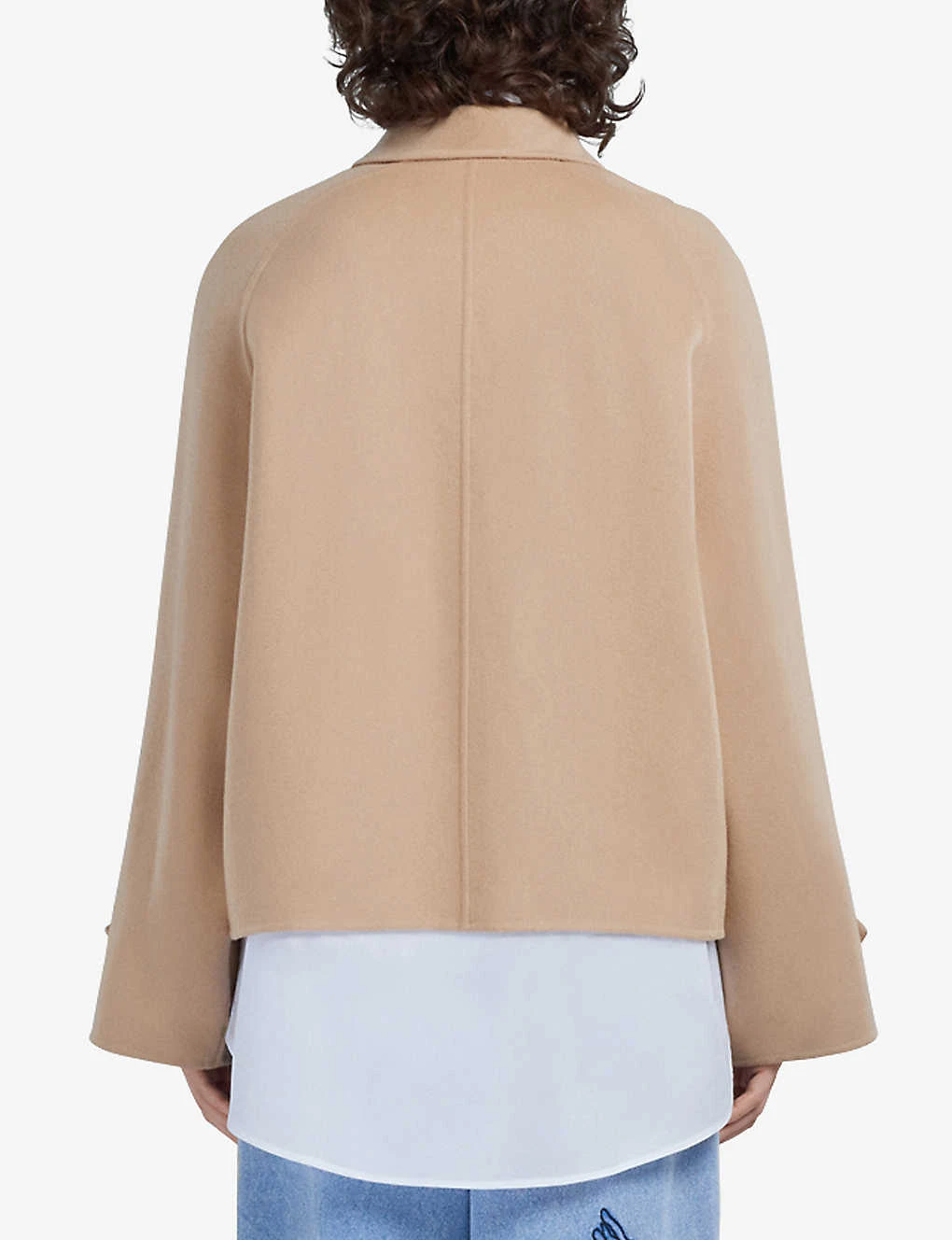 Marni Brand-patch Single-breasted Wool-blend Jacket - Image 4