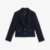 Ted Baker Alenaah Crystal-embellished Boucle-woven Jacket