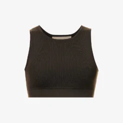 ESSENTIALS Logo-patch Woven Tank Top