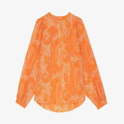 Zadig & Voltaire Tigy Paisley-print Silk Blouse