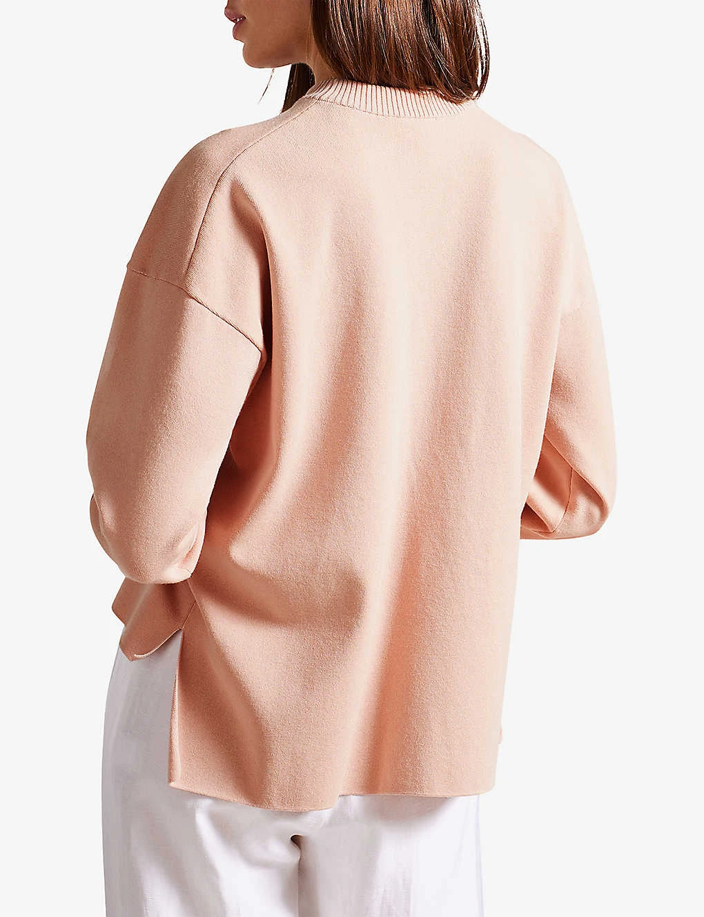 Ted Baker Elssiaa Logo-embroidered Jacquard-woven Jumper - Image 4