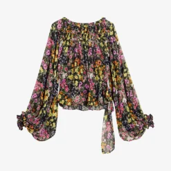 Ted Baker Floral-print Woven Blouse