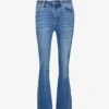 Paige Laurel Canyon Boot-cut High-rise Stretch-denim Jeans