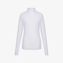 Hinnifer Polo-neck Stretch-woven Jumper