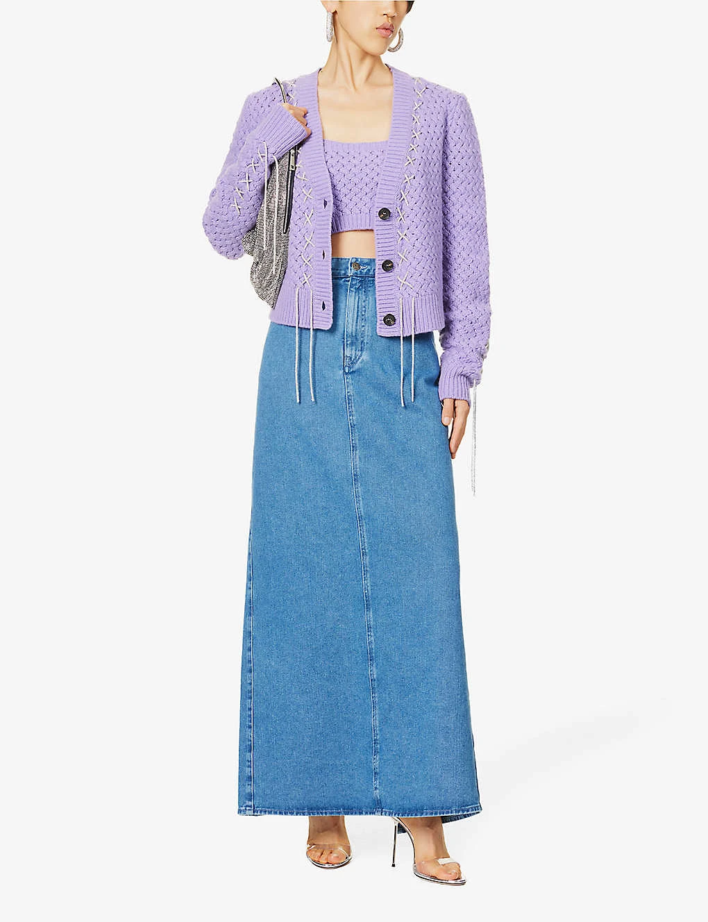 Chunky-knit Wool And Cashmere-blend Cardigan And Top Set - Image 2