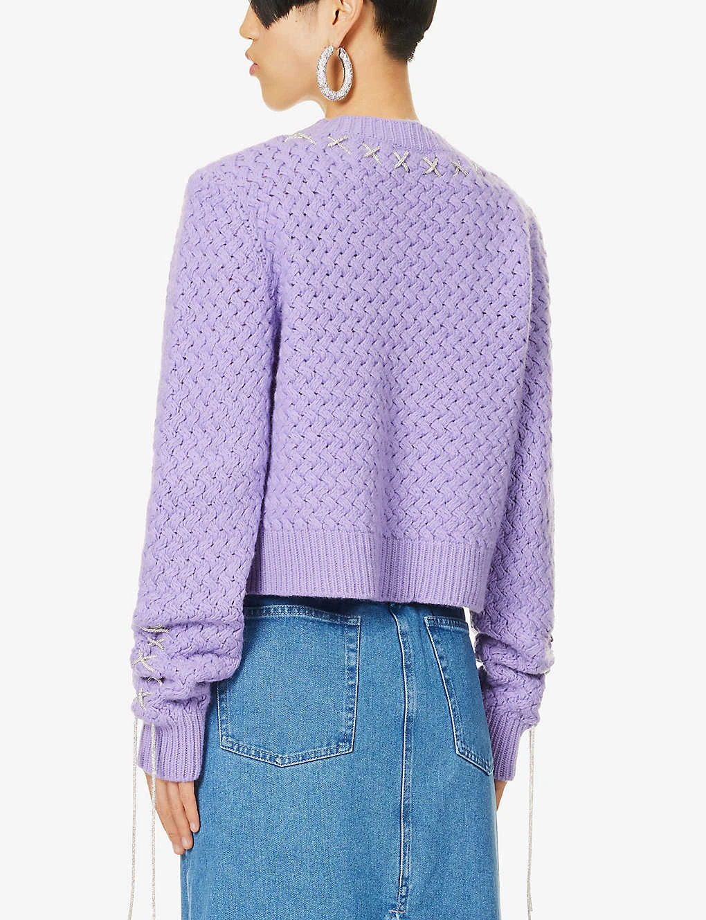 Chunky-knit Wool And Cashmere-blend Cardigan And Top Set - Image 4