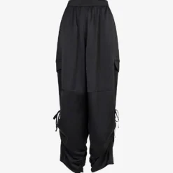 AllSaints Kaye Oversized Tapered High-rise Recycled Polyester-blend Cargo Trousers
