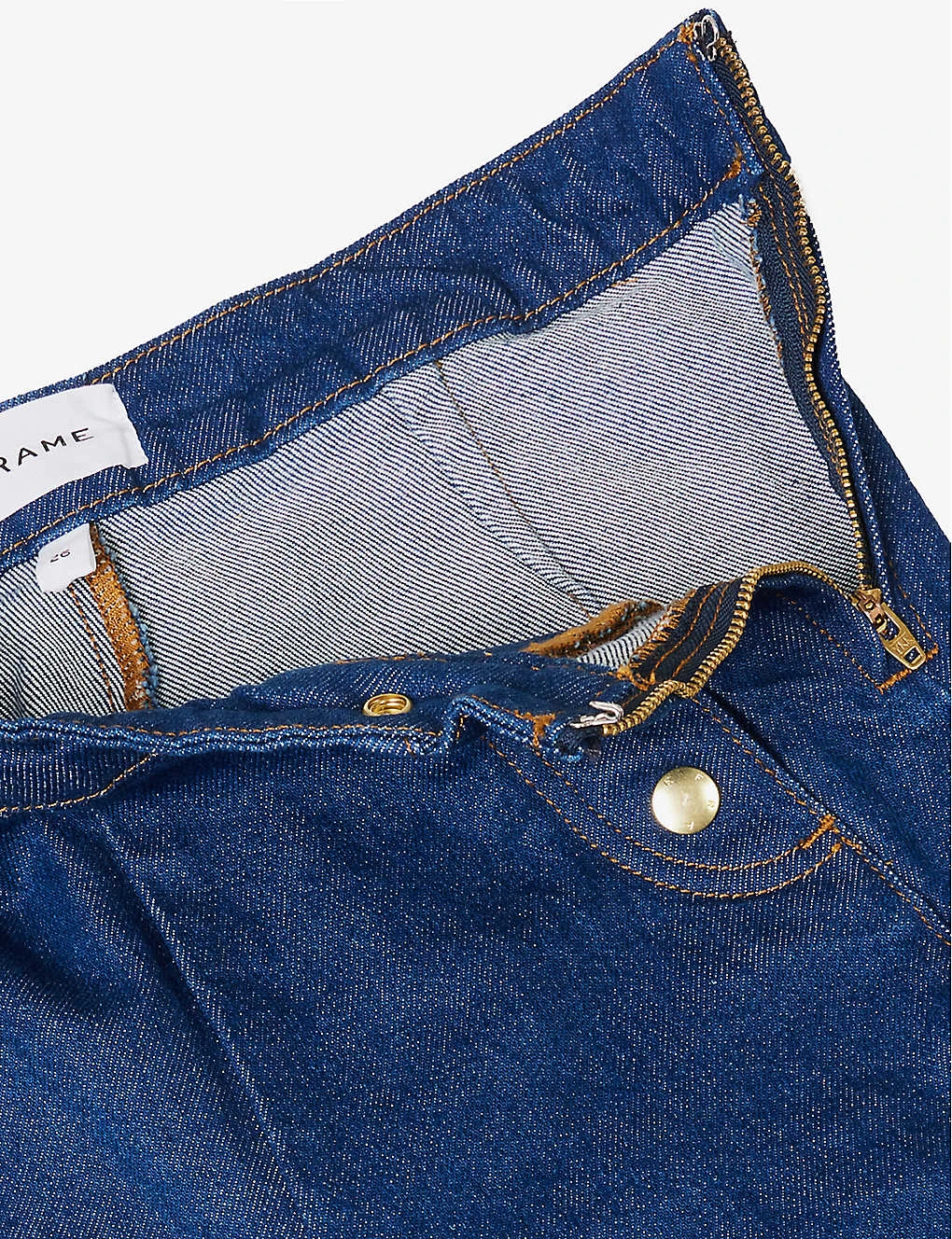 FRAME Sailor Snap Wide-leg Mid-rise Recycled-denim Jeans - Image 6