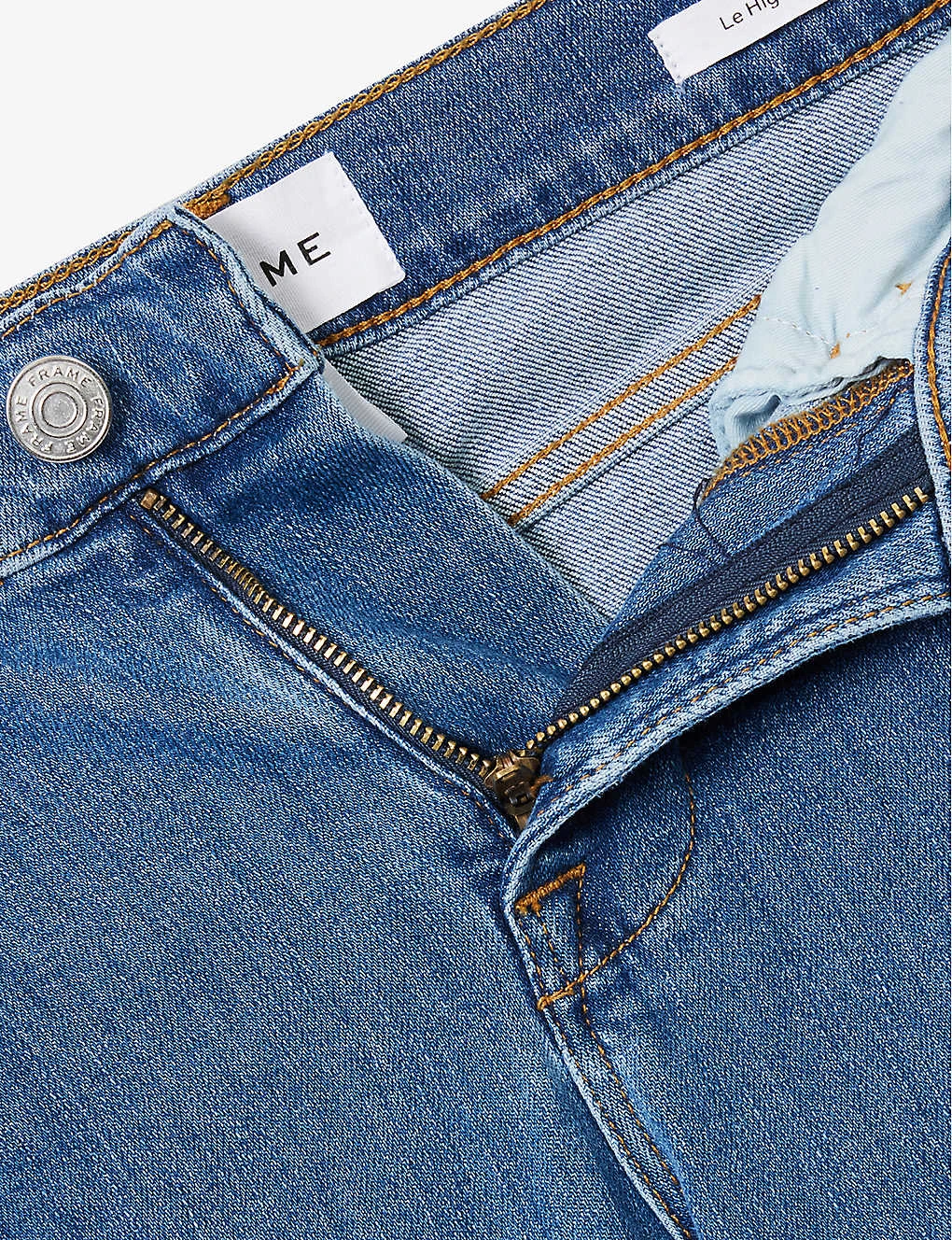 FRAME Le High Flare High-rise Flared-leg Stretch-denim Jeans - Image 7