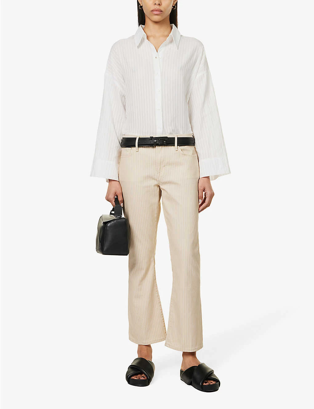 FRAME Le Crop Mini Boot Boot-cut Mid-rise Jeans - Image 2