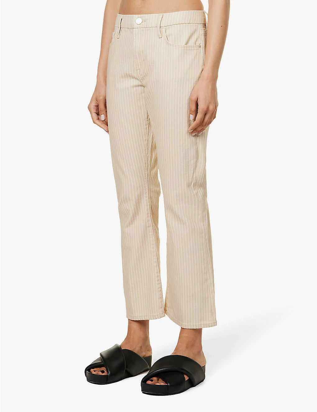 FRAME Le Crop Mini Boot Boot-cut Mid-rise Jeans - Image 3